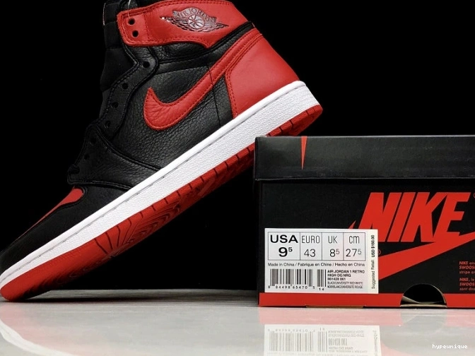 HYPE 861428-061 To Air Home Jordan Retro 1 OG Homage High 0727